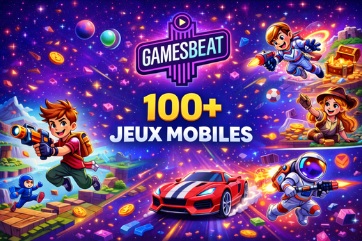 GamesBeat 100+ Jeux Mobiles